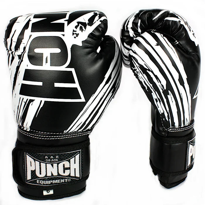 BOXING GLOVES - Junior (6-12yo) - 6oz Black/Red