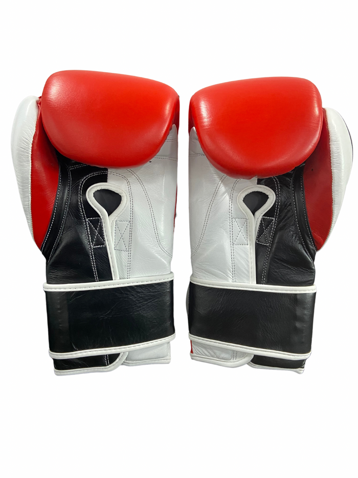 BOXING GLOVES - Rightcross Elite Leather 16oz RED | BLACK