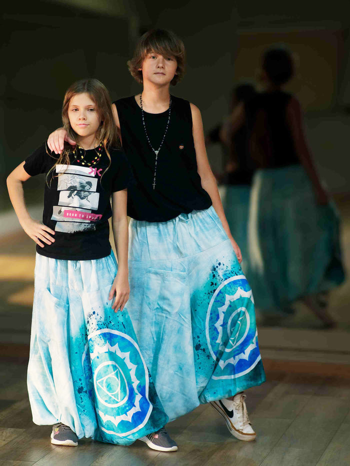 Boy's Kids Baggy Balloon Aladdin Harem Pant For Dance