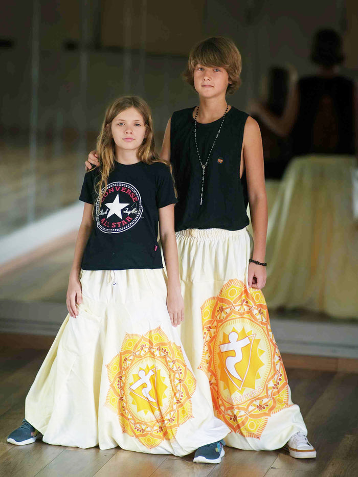 Boy's Kids Mandala Print Dhoti Balloon Harem Pants For Dance