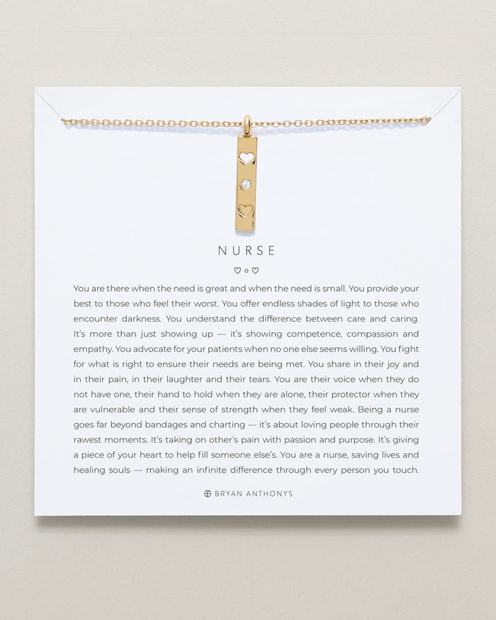 Bryan Anthonys "Nurse" Necklace-Gold