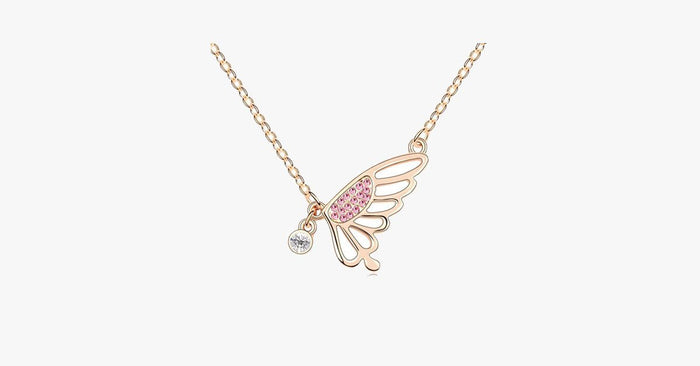 Butterfly Florence Crystal Pendant