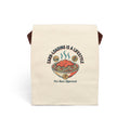 Canvas Lunch Bag — "Carb Loading Is A Lifestyle" Retro Pasta Lunch Tote