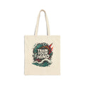 Canvas Motivational Tote Bag - Bags