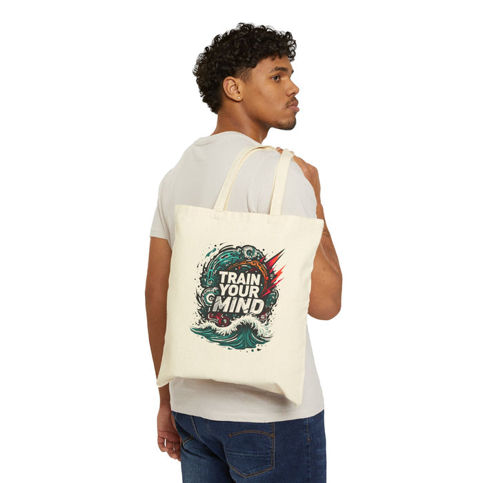 Canvas Motivational Tote Bag - Bags - detail view