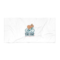 Capybara Triathlete Beach Towel