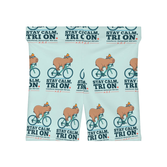 Capybara Triathlete Biker Shorts