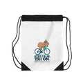 Capybara Triathlete Drawstring Bag