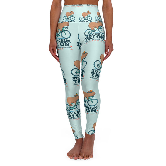 Capybara Triathlete Leggings