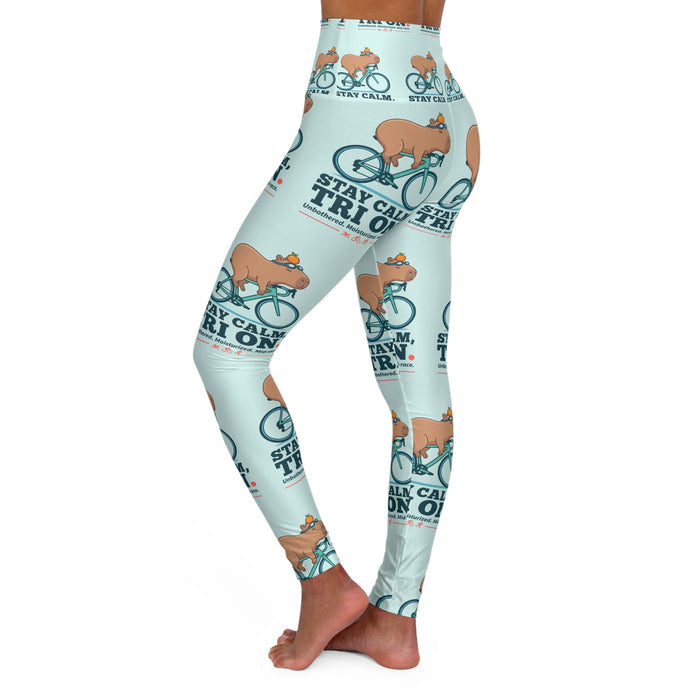 Capybara Triathlete Leggings