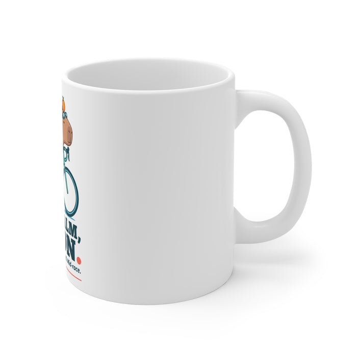 Capybara Triathlete Mug