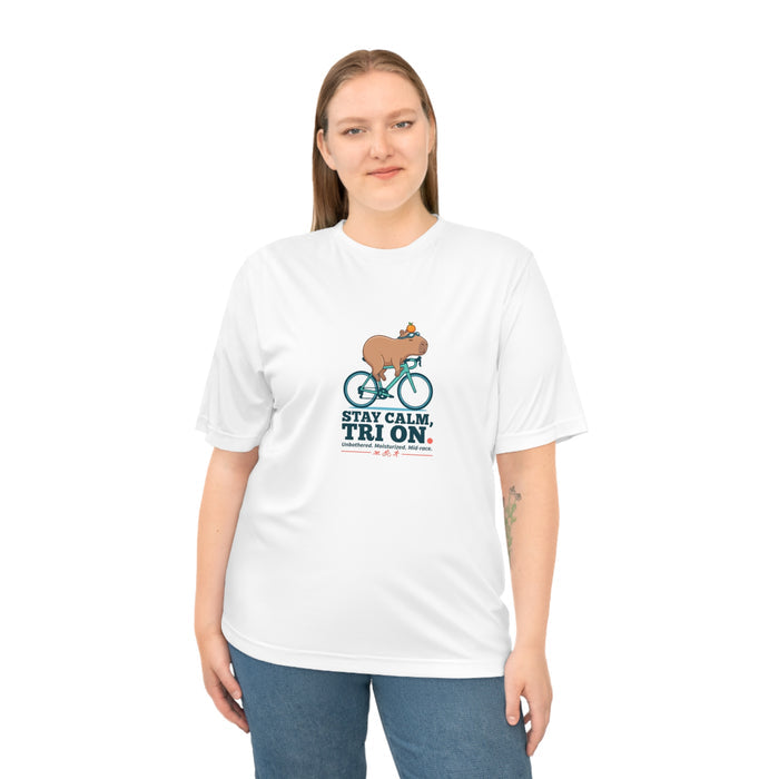 Capybara Triathlete Performance Tee