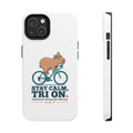 Capybara Triathlete Phone Case
