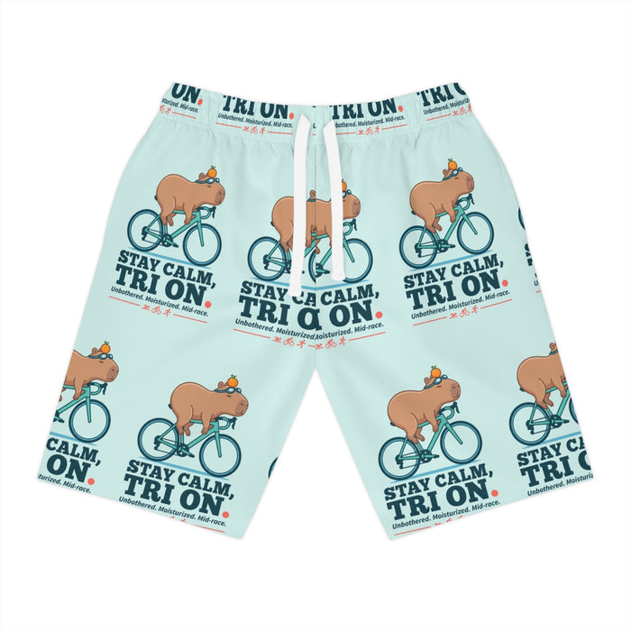 Capybara Triathlete Running Shorts