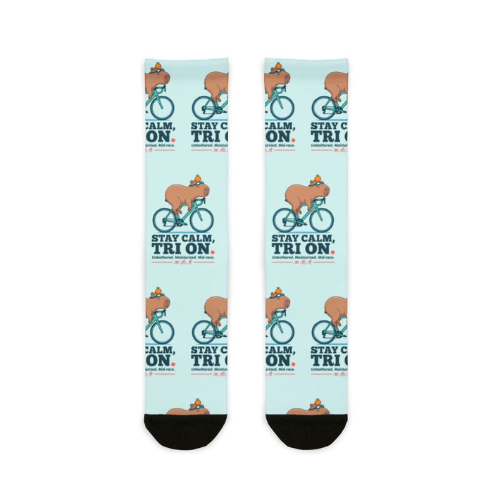 Capybara Triathlete Socks
