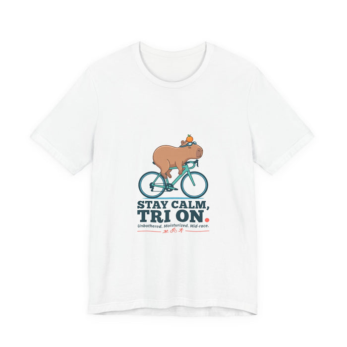 Capybara Triathlete Tee