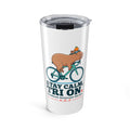 Capybara Triathlete Tumbler