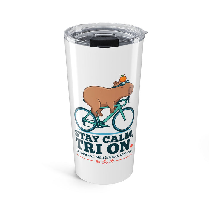 Capybara Triathlete Tumbler