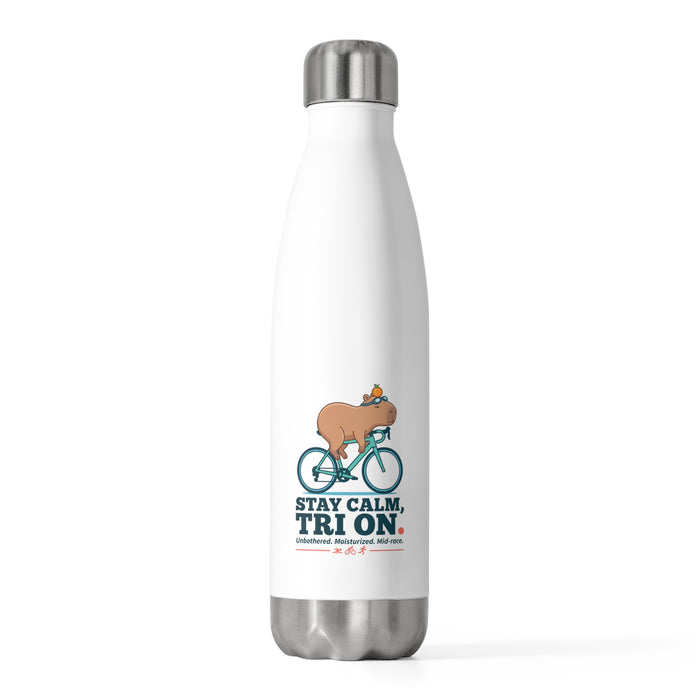 Capybara Triathlete Water Bottle