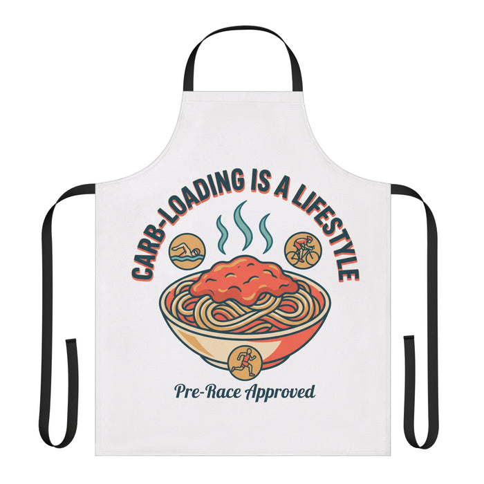 Carb-Loading Is a Lifestyle Apron — Pre-Race Approved Pasta Cooking Apron