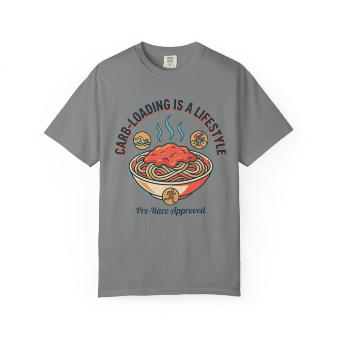 Carb-Loading Is a Lifestyle T-Shirt — Pre-Race Approved Pasta Tee