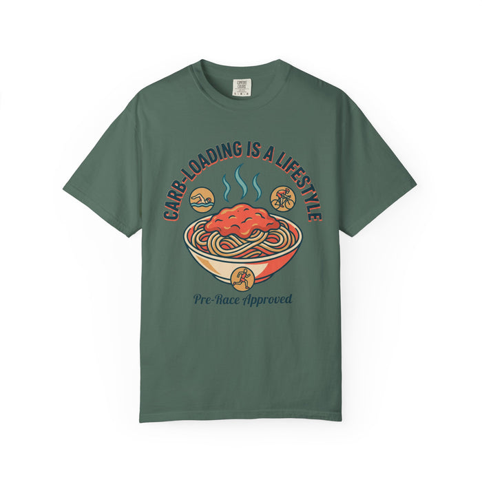 Carb-Loading Is a Lifestyle T-Shirt — Pre-Race Approved Pasta Tee