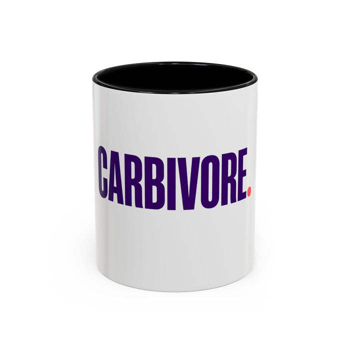 Carbivore. Ceramic Mug — Carb-Loading Triathlete Coffee Cup (11oz/15oz)