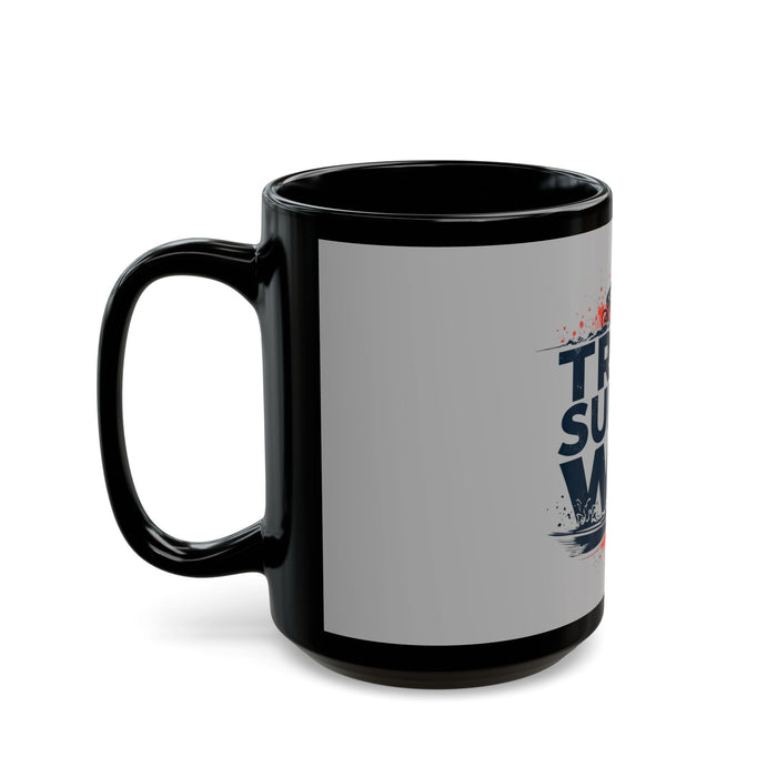 Ceramic Cyclist Coffee Mug - size chart