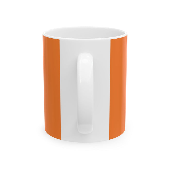 Ceramic Motorcycle Mug - detail view