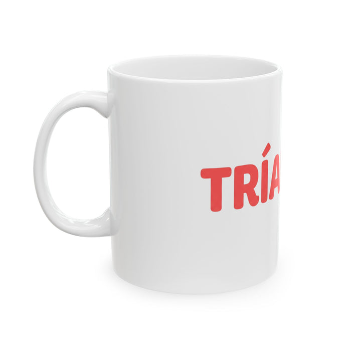 Ceramic Mug - "TRÍAMIGO" Fun Spanish Friendship Coffee Cup (11oz, 15oz)