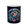 Ceramic Mug — "El Agua Abierta y Yo es Complicado" Open Water Swimming Gift