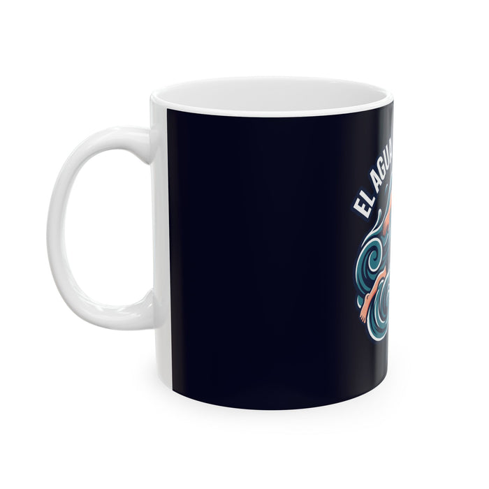 Ceramic Mug — "El Agua Abierta y Yo es Complicado" Open Water Swimming Gift