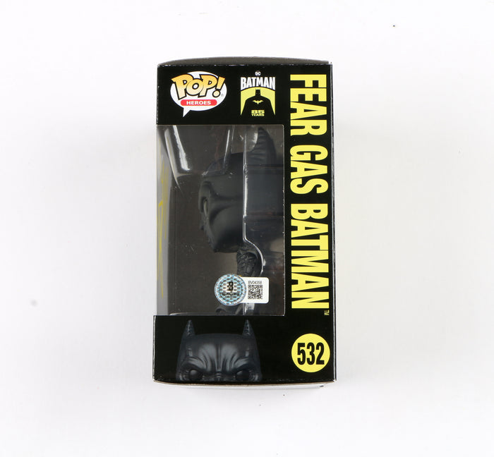Christian Bale Signed Funko Pop 532 Fear Gas Batman Batman Begins Beckett