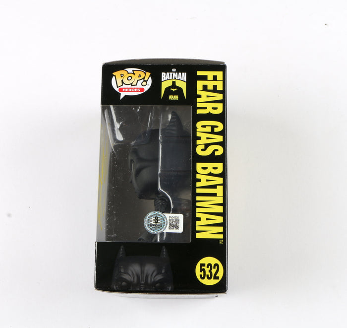 Christian Bale Signed Funko Pop 532 Fear Gas Batman Batman Begins Beckett
