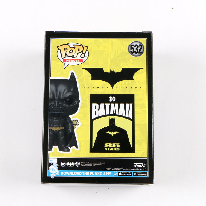 Christian Bale Signed Funko Pop 532 Fear Gas Batman Batman Begins Beckett