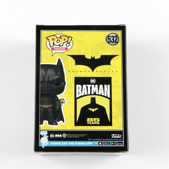 Christian Bale Signed Funko Pop 532 Fear Gas Batman Batman Begins Beckett