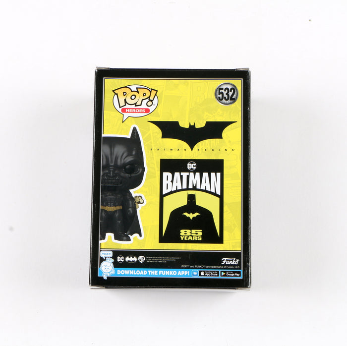 Christian Bale Signed Funko Pop 532 Fear Gas Batman Batman Begins Beckett
