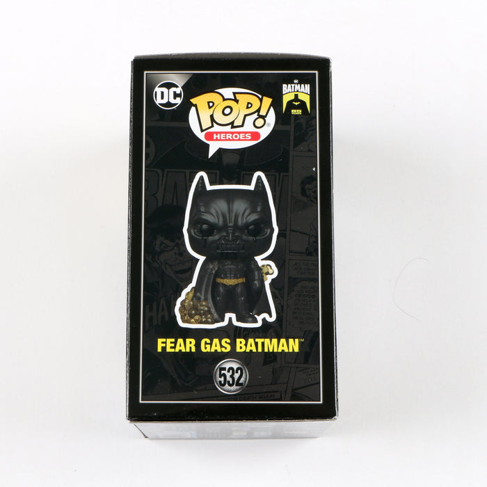 Christian Bale Signed Funko Pop 532 Fear Gas Batman Batman Begins Beckett