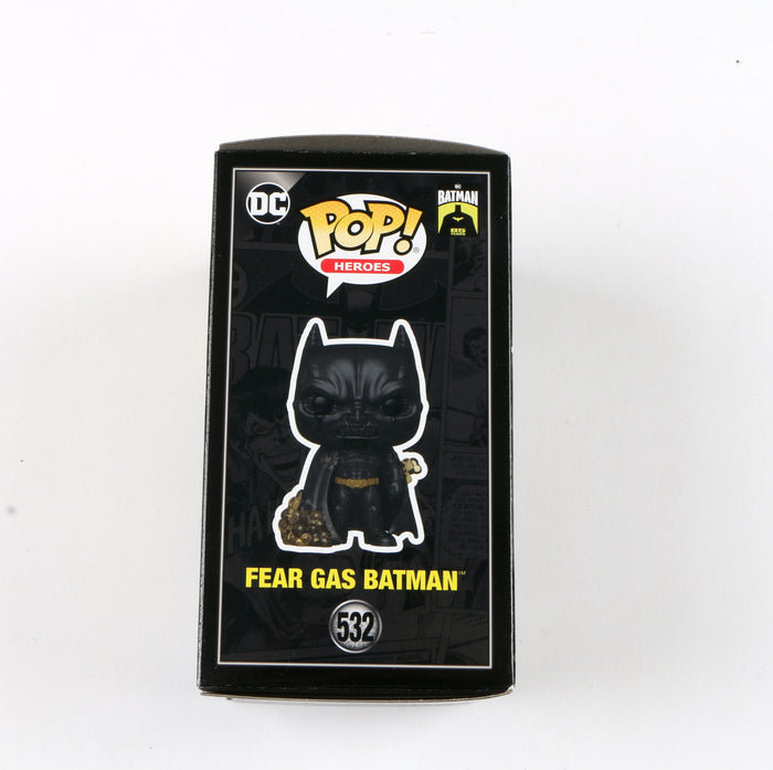 Christian Bale Signed Funko Pop 532 Fear Gas Batman Batman Begins Beckett
