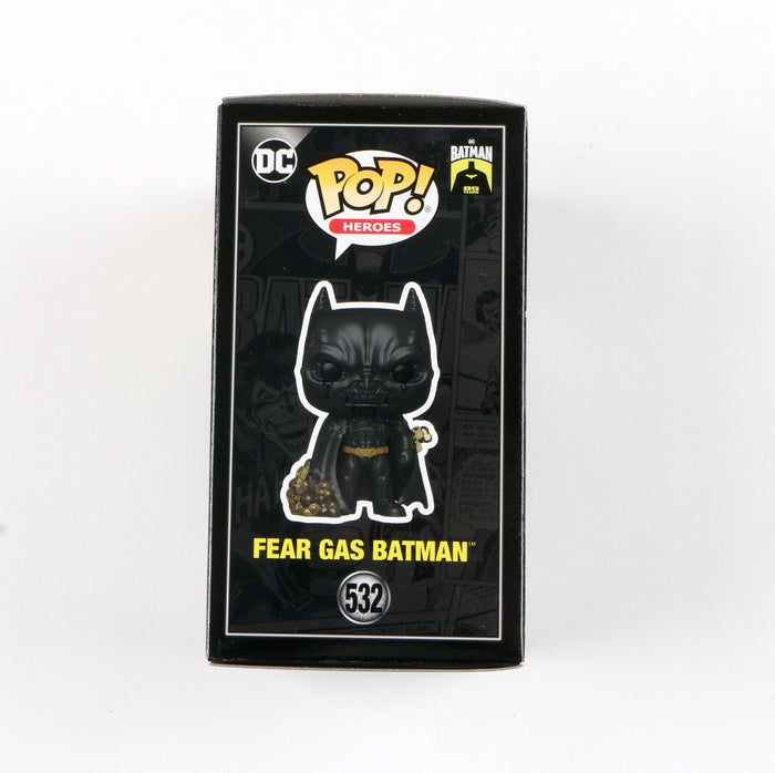 Christian Bale Signed Funko Pop 532 Fear Gas Batman Batman Begins Beckett