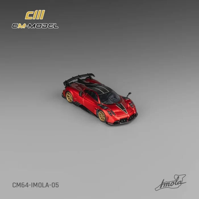 CM MODEL 1:64 Pagani Imola Metallic Red Collection Miniature DieCast Model Car