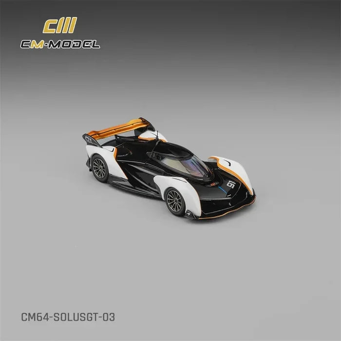 CM MODEL 1:64 Souls GT black white Die-Cast Car Model Miniature Gifts