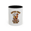 Coffee First Triathlon Second Mug – Two-Tone Cycling Coffee Cup (11oz/15oz)