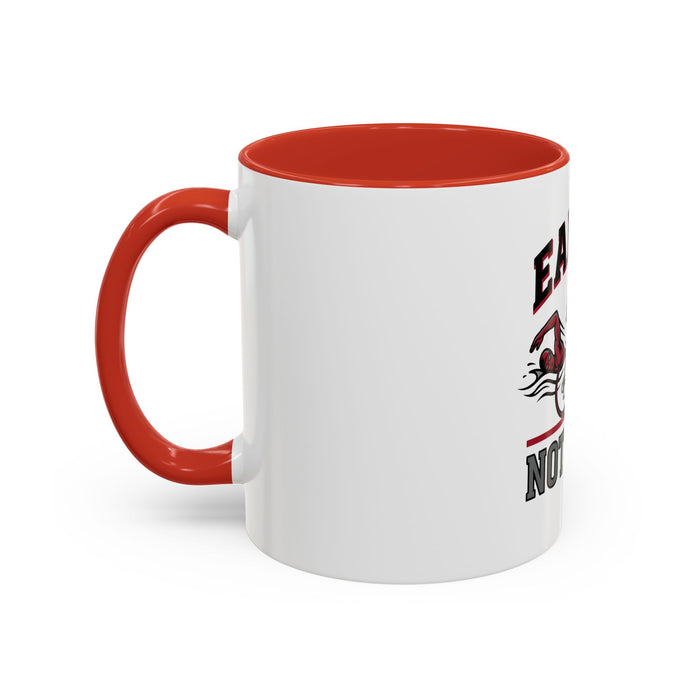 Coffee Mug — "Earned Not Given" Cycling Motivational Accent Mug