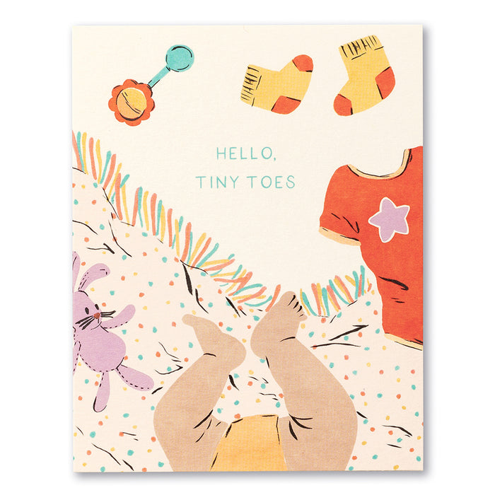 Compendium "Hello Tiny Toes" Card