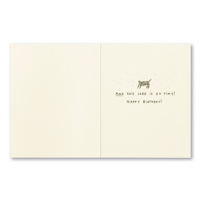 Compendium "In a Perfect World, It Rains Kittens on Your Birthday" Card