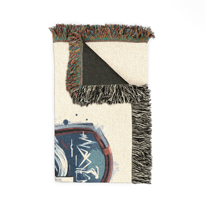 Cotton Woven Blanket - Home Decor - detail view