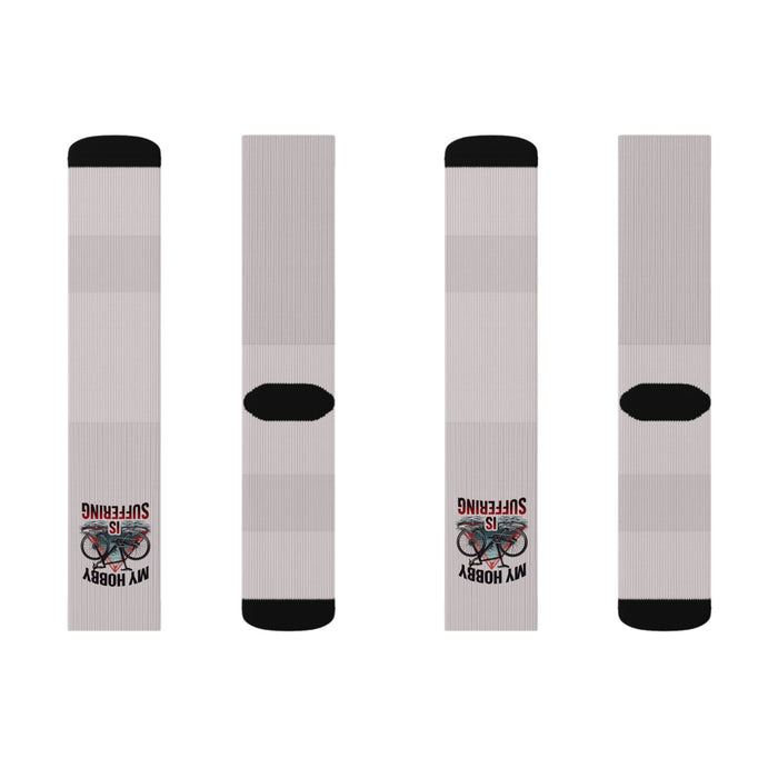 Crew-Length Sublimation Socks - All Over Prints - alternate view