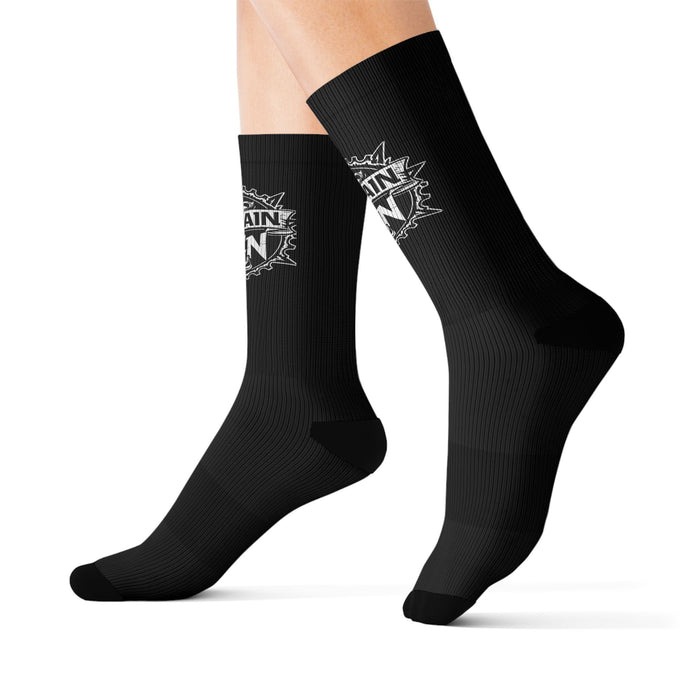 Crew-Length Sublimation Socks - All Over Prints