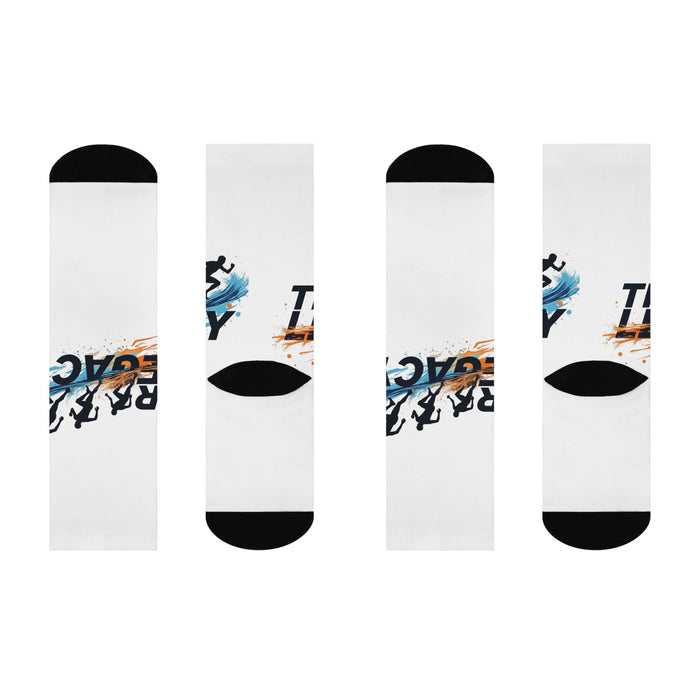 Crew Triathlon Socks - All Over Prints - detail view